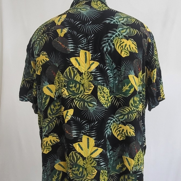 COOFANDY Men's Hawaiian Aloha Shirt Short Sleeve Button Down Floral Print XXL - Picture 2 of 8